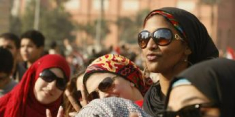 Imagen de mujeres egipcias