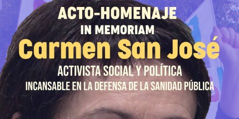 Homenaje Carmen San José