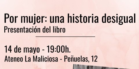 Cartel presentación "Por mujer"
