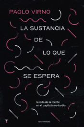 Cover Image: LA SUSTANCIA DE LO QUE SE ESPERA