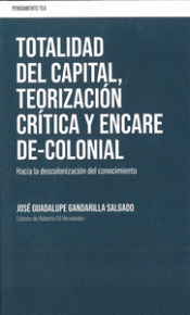 Cover Image: TOTALIDAD DEL CAPITAL, TEORIZACIÓN CRÍTICA Y ENCARE DE-COLONIAL