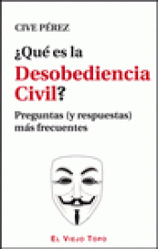 Imagen de cubierta: QUÉ ES LA DESOBEDIENCIA CIVIL?