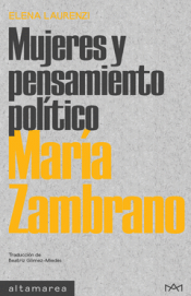 Cover Image: MARÍA ZAMBRANO