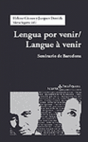 Imagen de cubierta: LENGUA POR VENIR