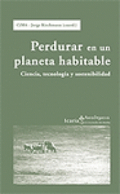 Imagen de cubierta: PERDURAR EN UN PLANETA HABITABLE