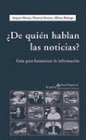 Imagen de cubierta: ¿DE QUIÉN HABLAN LAS NOTICIAS?