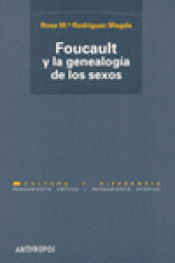 Imagen de cubierta: FOUCAULT Y LA GENEALOGÍA DE LOS SEXOS