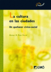 Imagen de cubierta: LA CULTURA EN LAS CIUDADES