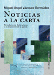 Imagen de cubierta: NOTICIAS A LA CARTA