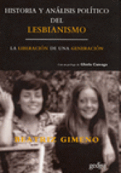 Imagen de cubierta: HISTORIA Y ANÁLISIS POLÍTICO DEL LESBIANISMO