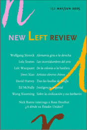 Cover Image: NEW LEFT REVIEW 152