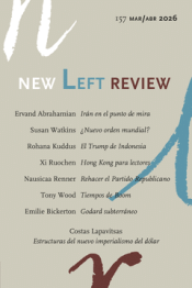 Cover Image: NEW LEFT REVIEW 157