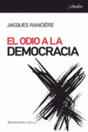 Cover Image: EL ODIO A LA DEMOCRACIA