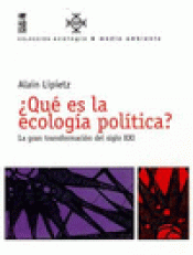 Imagen de cubierta: QUÉ ES LA ECOLOGÍA POLÍTICA?