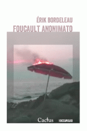 Imagen de cubierta: FOUCAULT ANONIMATO