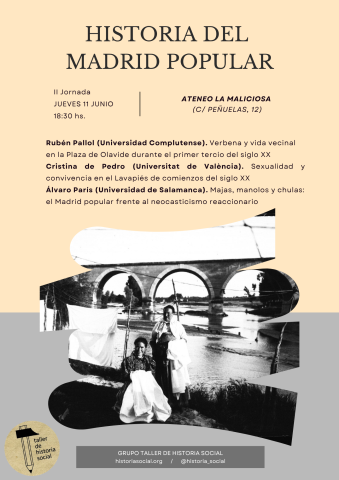 II Jornadas Historia del Madrid Popular