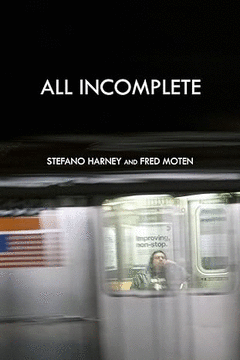ALL INCOMPLETE Cover Image: ALL INCOMPLETE