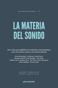 LA MATERIA DEL SONIDO Cover Image: LA MATERIA DEL SONIDO