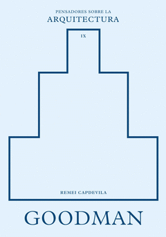 Cover Image: GOODMAN SOBRE LA ARQUITECTURA