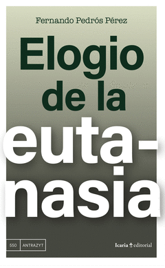 Cover Image: ELOGIO DE LA EUTANASIA