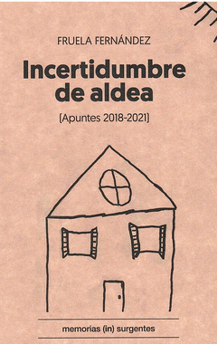 Imagen de cubierta: INCERTIDUMBRE DE ALDEA