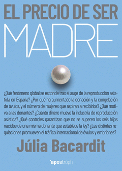 Cover Image: EL PRECIO DE SER MADRE