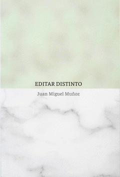EDITAR DISTINTO Cover Image: EDITAR DISTINTO