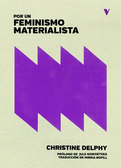 Cover Image: POR UN FEMINISMO MATERIALISTA