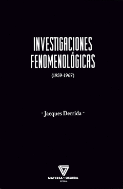 Cover Image: INVESTIGACIONES FENOMENOLÓGICAS