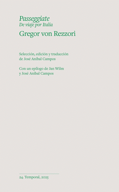 PASSEGGIATE. DE VIAJE POR ITALIA Cover Image: PASSEGGIATE. DE VIAJE POR ITALIA