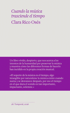 Cover Image: CUANDO LA MÚSICA TRASCIENDE EL TIEMPO