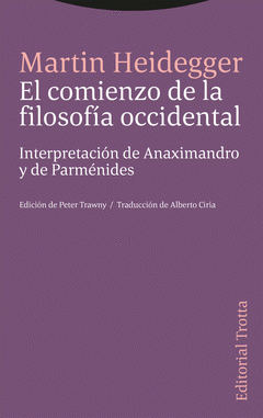 Cover Image: EL COMIENZO DE LA FILOSOFÍA OCCIDENTAL