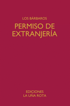 Cover Image: PERMISO DE EXTRANJERÍA