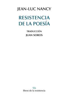 Cover Image: RESISTENCIA DE LA POESIA