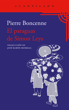 Cover Image: EL PARAGUAS DE SIMON LEYS
