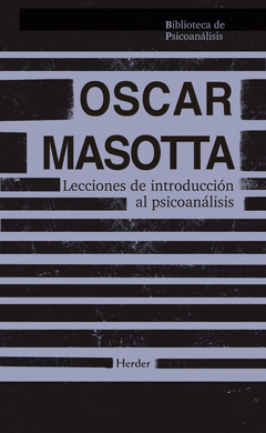 LECCIONES DE INTRODUCCIÓN AL PSICOANÁLISIS Cover Image: LECCIONES DE INTRODUCCIÓN AL PSICOANÁLISIS