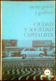 Imagen de cubierta: CIUDAD Y SOCIEDAD CAPITALISTA