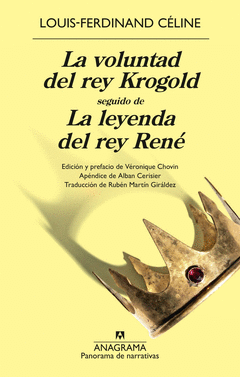 Cover Image: LA VOLUNTAD DEL REY KROGOLD SEGUIDO DE LA LEYENDA DEL REY RENÉ