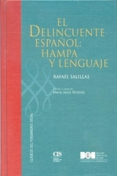 Cover Image: EL DELINCUENTE ESPAÑOL: HAMPA Y LENGUAJE