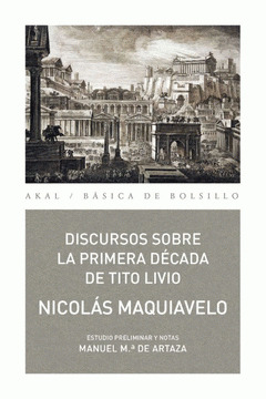 Imagen de cubierta: DISCURSOS SOBRE LA PRIMERA DÉCADA DE TITO LIVIO