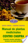 Imagen de cubierta: MANUAL DE PLANTAS MEDICINALES "CENTRO CHOPRA"