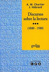 Imagen de cubierta: DISCURSOS SOBRE LA LECTURA