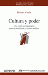 Imagen de cubierta: CULTURA Y PODER