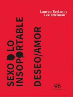 Cover Image: SEXO O LO INSOPORTABLE