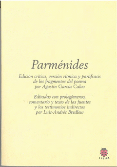 Cover Image: PARMÉNIDES