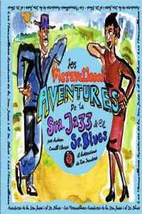 Cover Image: LES MERAVELLOSES AVENTURES DE LA SRA. JAZZ I EL SR. BLUES