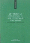 Imagen de cubierta: OPTIMIZAR LA CONVIVENCIA EN LAS INSTITUCIONES EDUCATIVAS