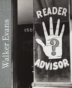 Cover Image: WALKER EVANS