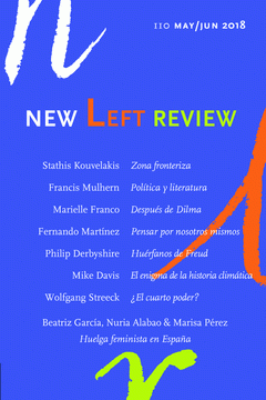 Imagen de cubierta: NEW LEFT REVIEW 110