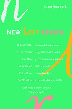 Imagen de cubierta: NEW LEFT REVIEW 112